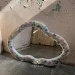 Gương epoxy resin hoa đám mây