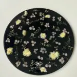Khay trang trí epoxy resin hoa nhí mẫu 2